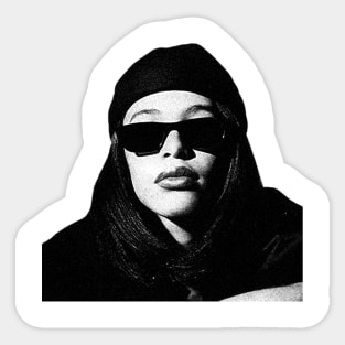 Aaliyah Sticker